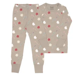 Kids/BOY Coccoli Candy Canes Pajamas 2-10