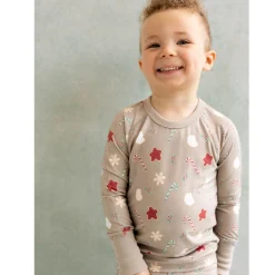 Kids/BOY Coccoli Candy Canes Pajamas 2-10