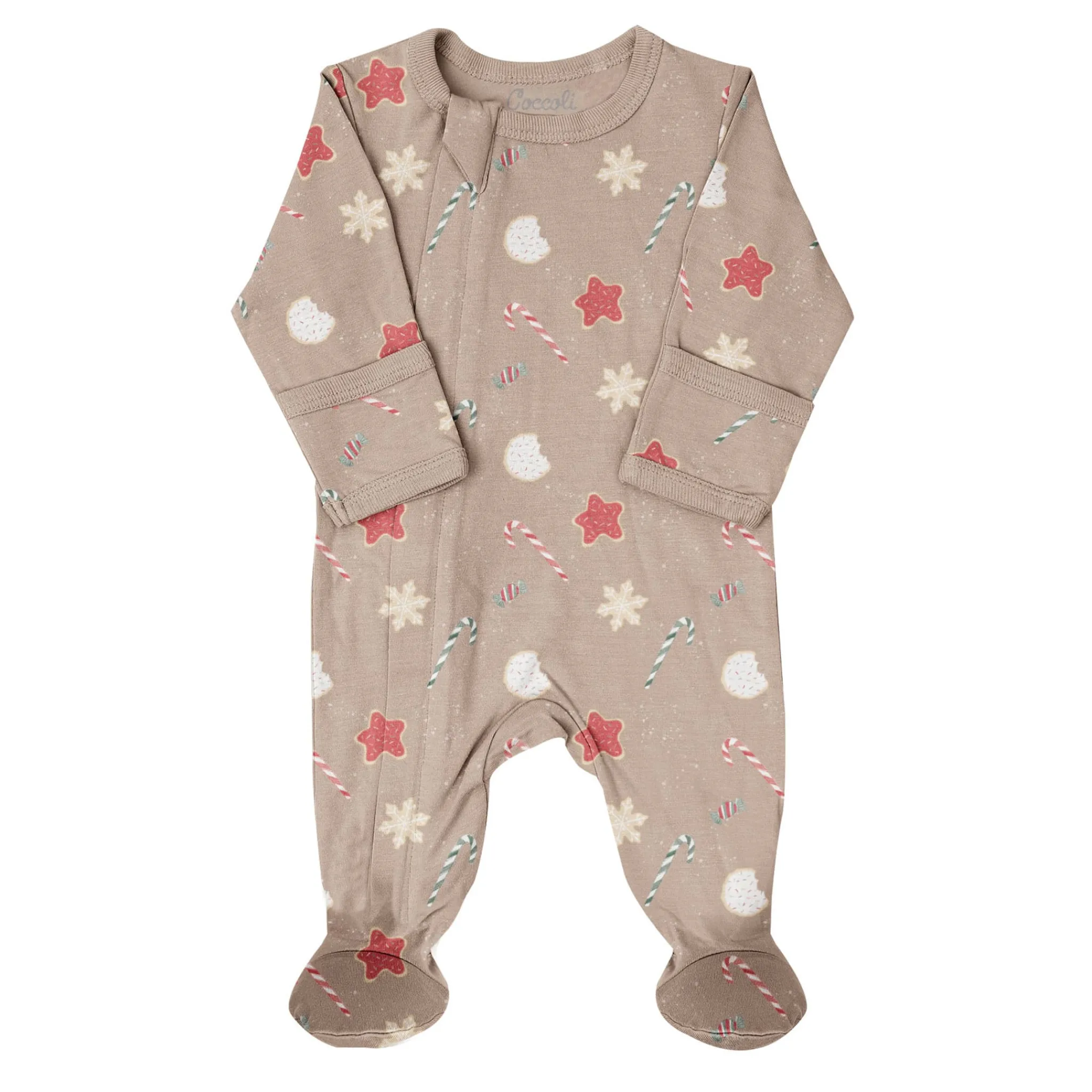 BOY Coccoli Pajamas|Pajamas>Candy Canes Pajamas 1-18m