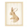 Oleka Canva with Natural Frame - Rabbit