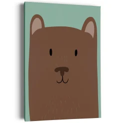 Oleka Wall Decorations>Canvas - Bear Cub