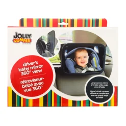 Kids Jolly Jumper Car Mirror 360° View