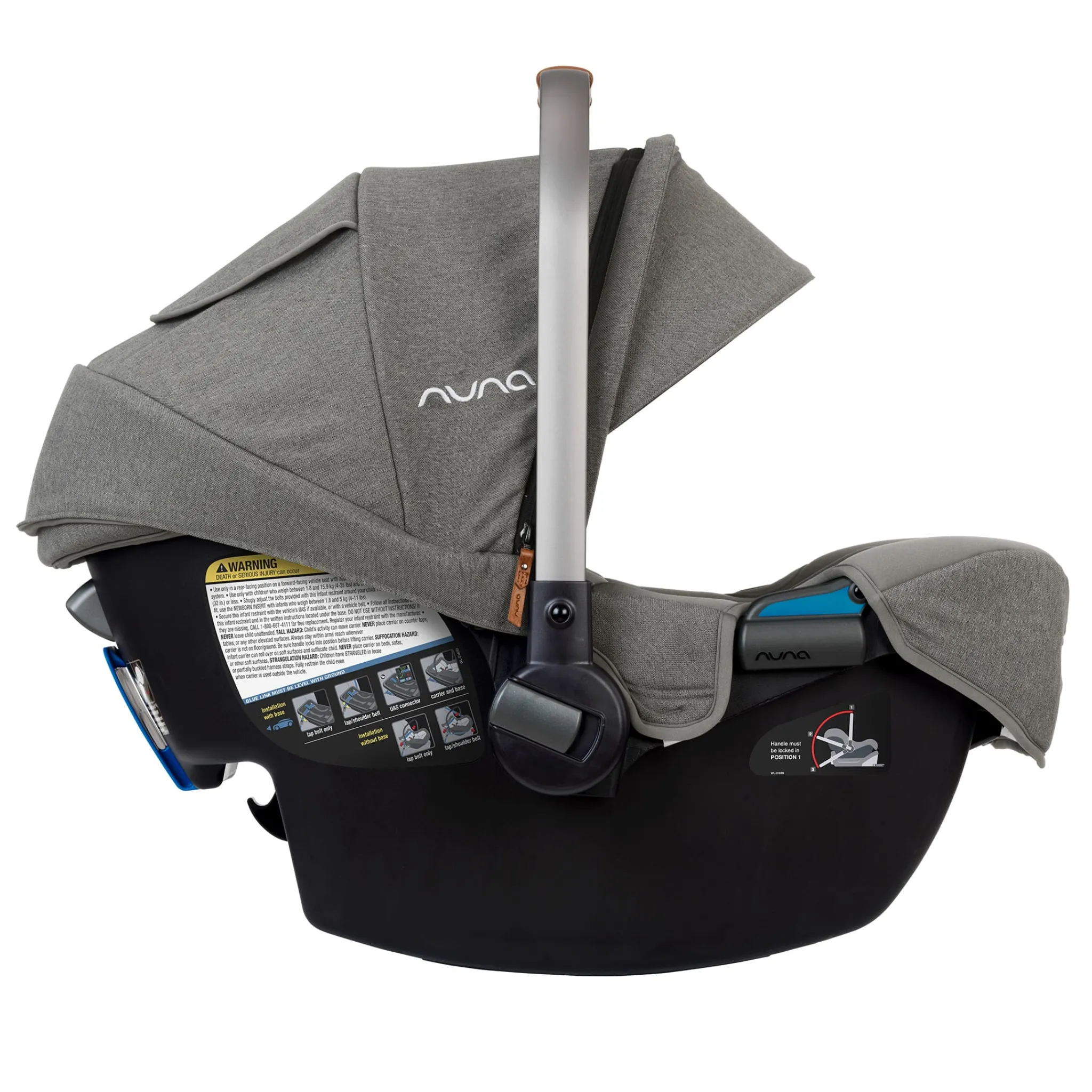Kids Nuna Car Seat Pipa - Granite