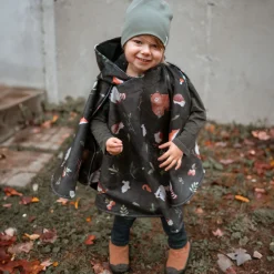 Kids/BOY Naélie Car Seat Poncho 0-6y - Forest