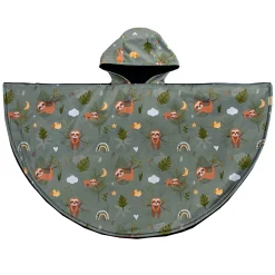 Kids/BOY Naélie Car Seat Poncho 0-6y - Sloth