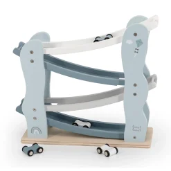 Kids Label Label Car Slider - Blue