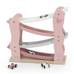 Kids Label Label Wooden Toys>Car Slider - Pink