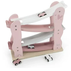 Kids Label Label Wooden Toys>Car Slider - Pink