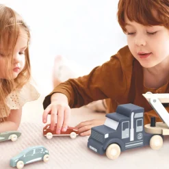 Kids Speedy Monkey Wooden Toys>Car Transporter