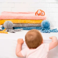 Nattou Plush Toys>Caramel Octopus 28cm