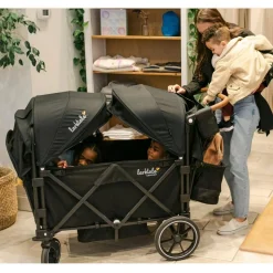 Kids Larktale Caravan Quad Wagon - Byron Black