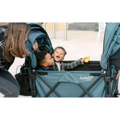 Kids Larktale Caravan Quad Wagon - Byron Black