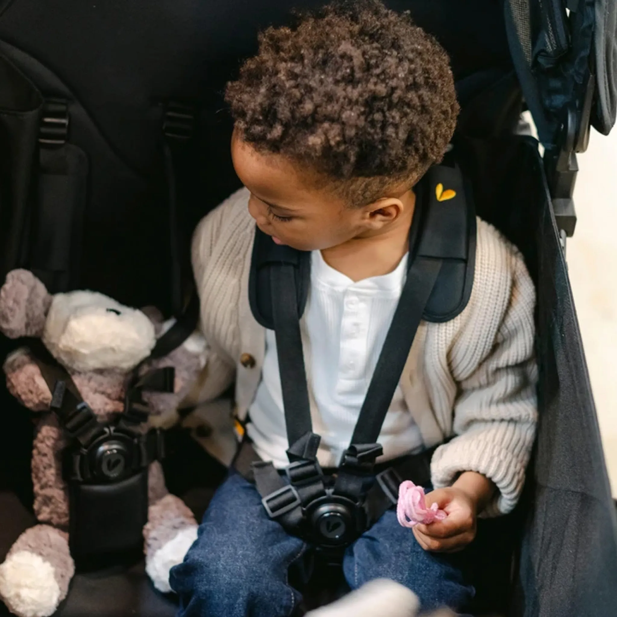 Kids Larktale Strollers|Strollers & Trailers>Caravan/Wagon V3 2024 Byron Black