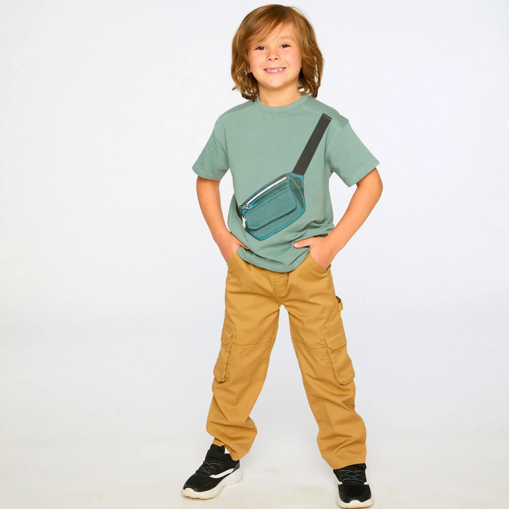 Kids/BOY Deux par Deux Cargo Pants 3-6