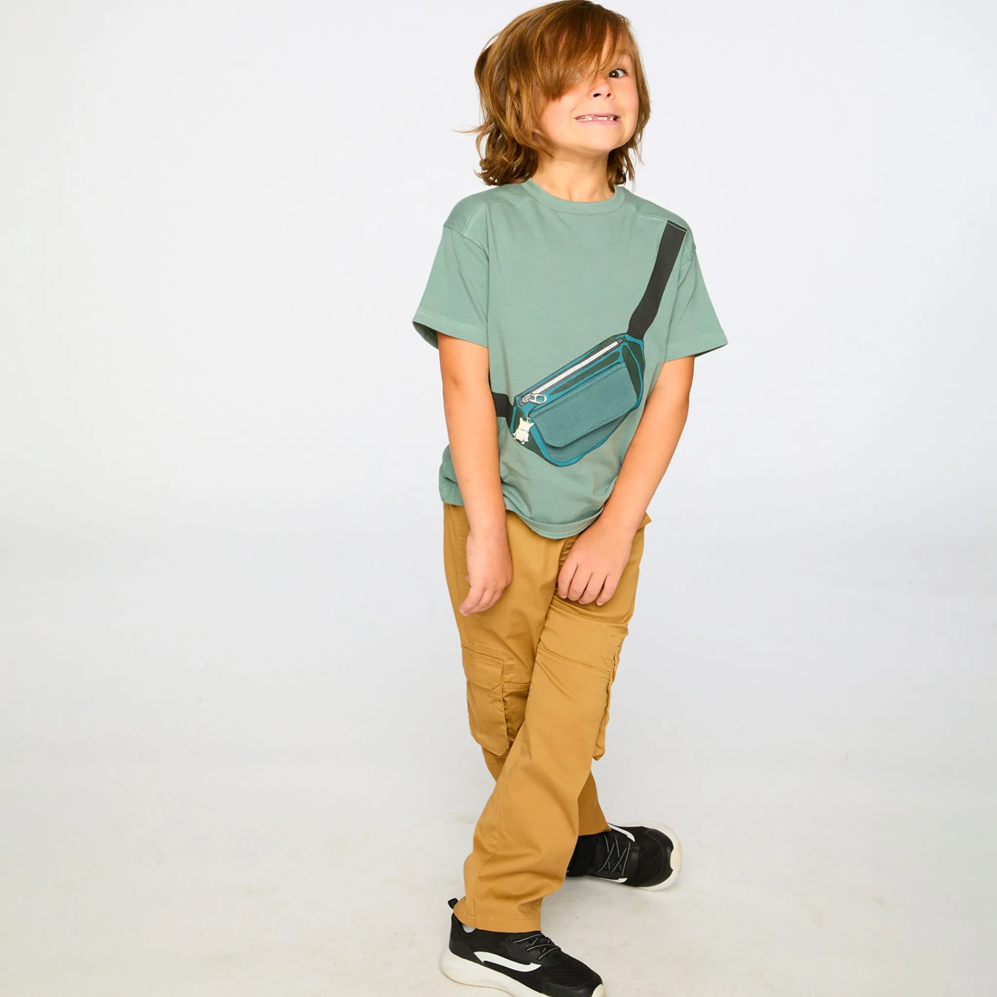 Kids/BOY Deux par Deux Cargo Pants 3-6