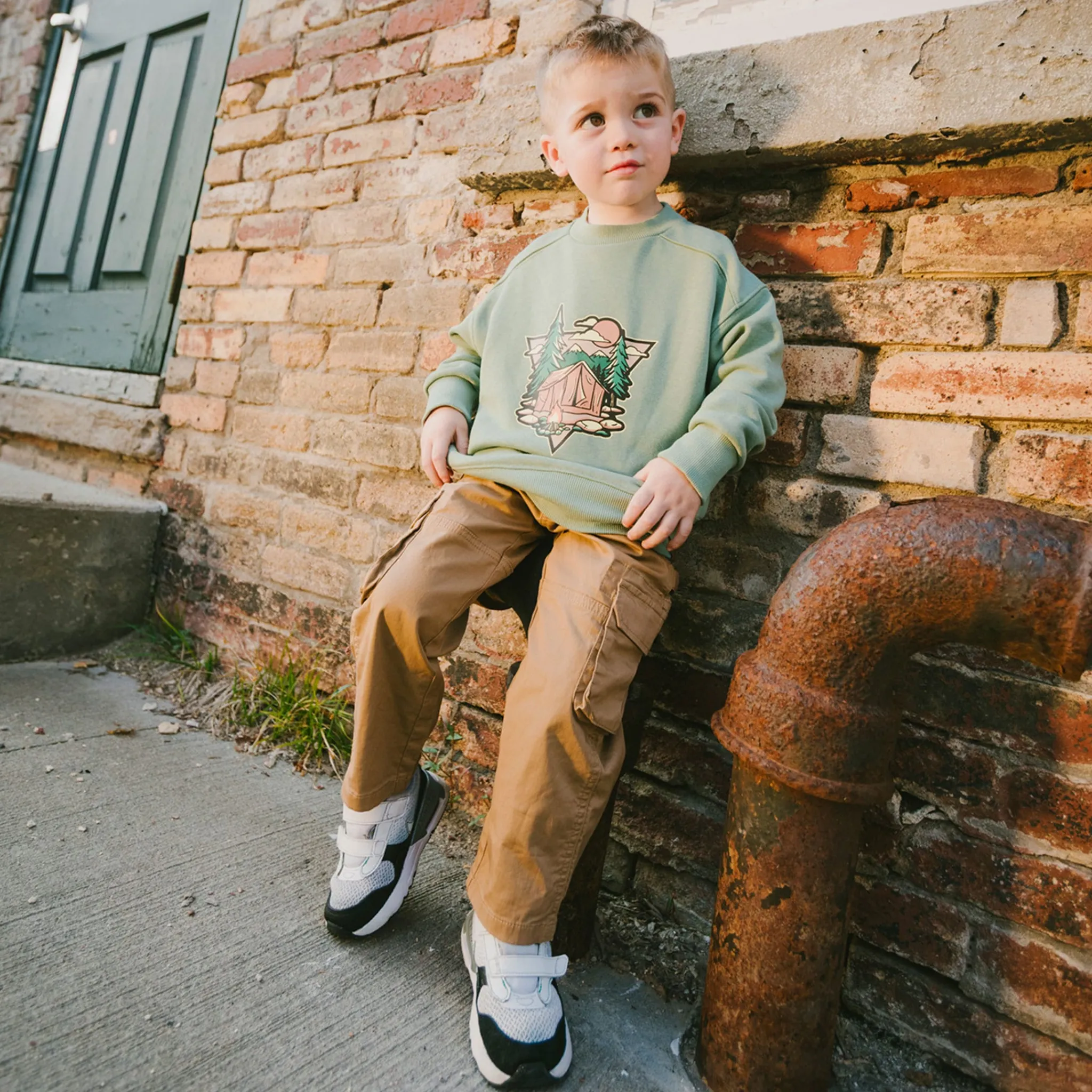 Kids/BOY Deux par Deux Cargo Pants 3-6