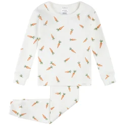 BOY Firsts par Petit Lem Pajamas|Pajamas>Carrots Bunnies Pajamas 12-24m