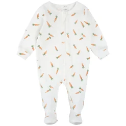 BOY Firsts par Petit Lem Pajamas|Pajamas>Carrots Bunnies Pajamas 0-12m