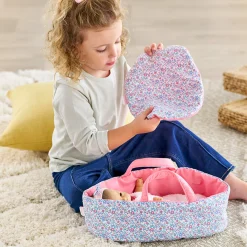 Corolle Carry Bed Flowered