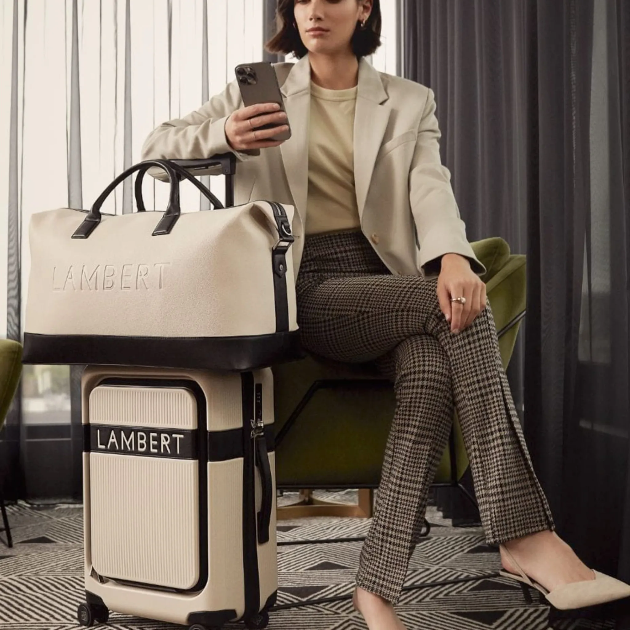 Kids Lambert Carry on Luggage - Oyster