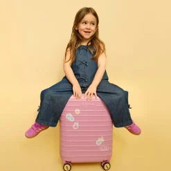 Kids TACO Carry-on Luggage - Petal Pink