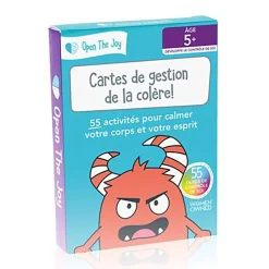 Kids FDMT Carte De Gestion De La Colère!