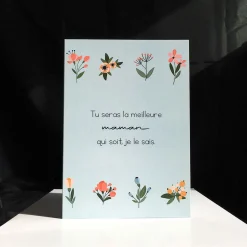 Jubanou Greeting Cards|Party Supplies>Carte De Souhait la Meilleure Maman