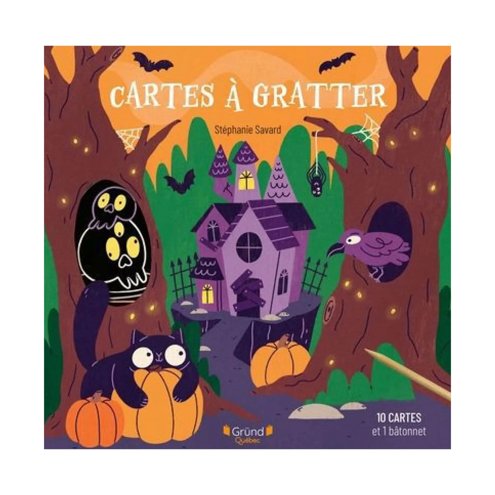 Kids Grund Diy & Activities>Cartes À Gratter Halloween