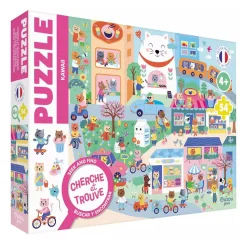 Kids Auzou Casse-Tête Cherche Et Trouve - Kawaii