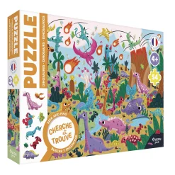 Kids Auzou Casse-Tête Cherche Et Trouve - Les Dinosaures