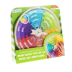 Kids FDMT Educational & Sensory>Casse-Tête De La Roue des Émotions