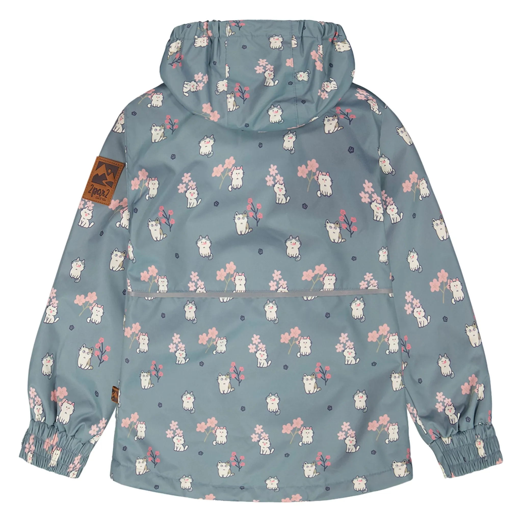 Kids Deux par Deux Outerwear>Cats 2pce Spring Set 2-6