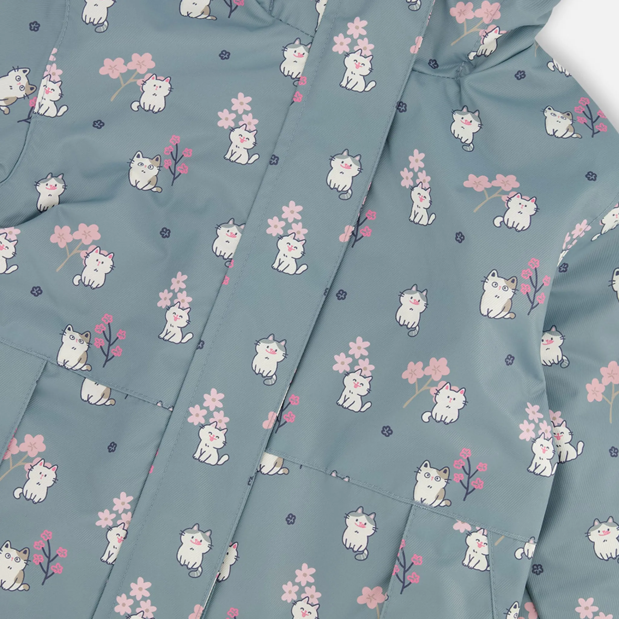 Kids Deux par Deux Outerwear>Cats 2pce Spring Set 2-6