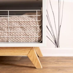 Dadada Baby Central Park 3-drawer - White / Red oak