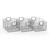 Dadada Baby Storage>Central Park Storage Baskets (Set Of 3) - Black
