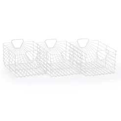 Dadada Baby Central Park Storage Baskets (Set Of 3) - White