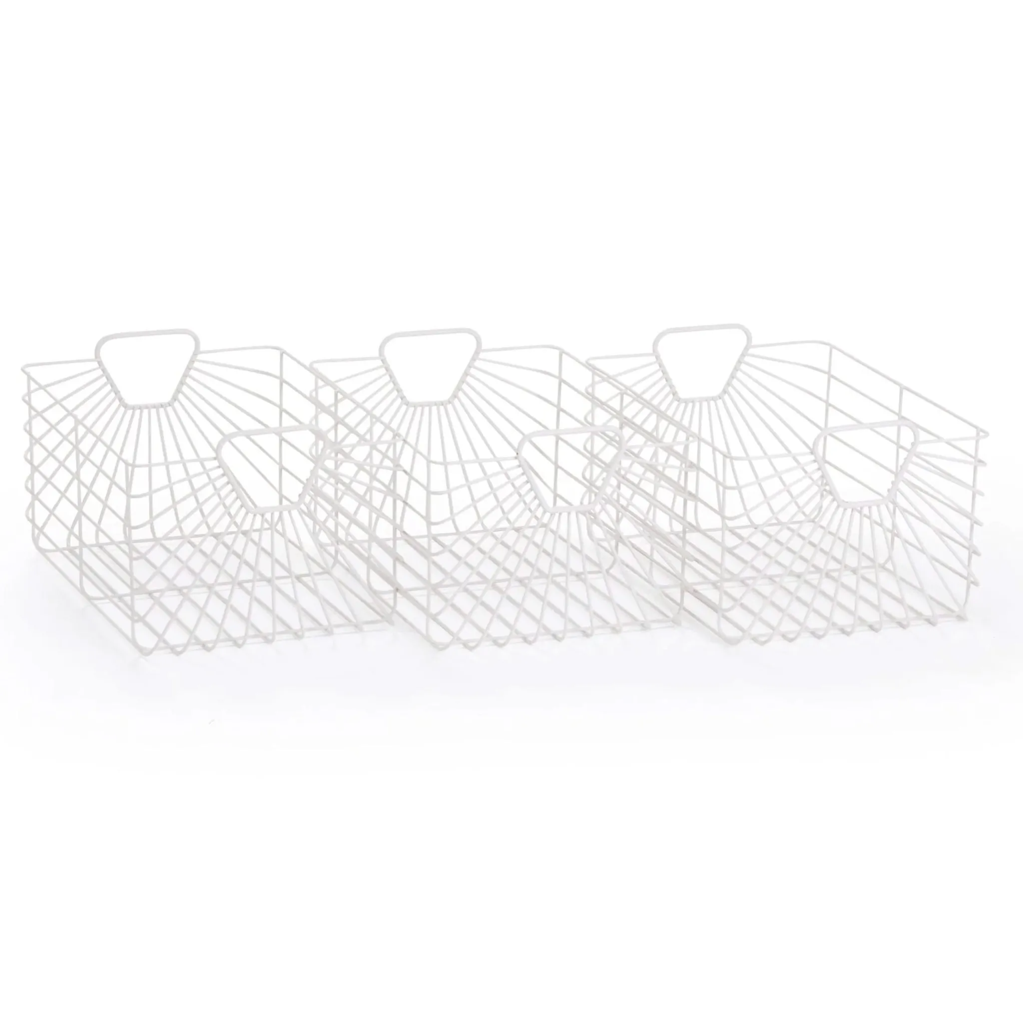 Dadada Baby Central Park Storage Baskets (Set Of 3) - White