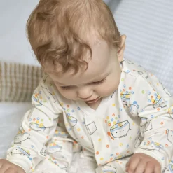 BOY Colle Colle Cereals Magnetic Pajamas P-12m