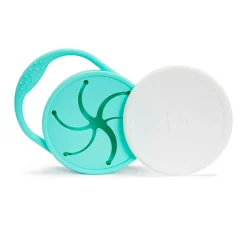 Kids Munchkin Breastfeeding|Snack Bags & Containers>C’est Silicone!™ Snack Catcher with Lid - Mint