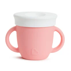 Kids Munchkin C’est Silicone!™ Training Cup 6oz - Coral