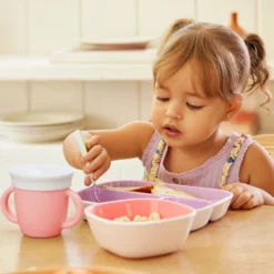 Kids Munchkin C’est Silicone!™ Training Cup 6oz - Coral