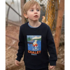Kids/BOY Birdz Chalet Dog Sweatshirt 2-10