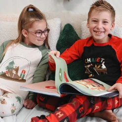 Kids/BOY Roche Ciseaux Pajamas & Bathrobes>Chalet Pajamas 2-14y
