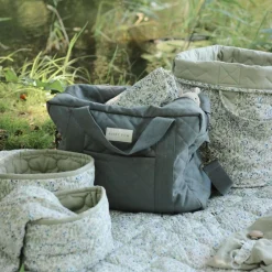 Avery Row Changing Bag - Flint/Greenish Gray