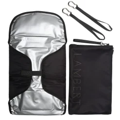 Lambert Diaper Bags|Diaper Bags>Changing Mats Black