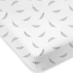 Kushies Changing Pad Cover - Feather Gray