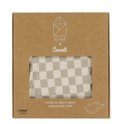 Coccoli Changing Pad Cover - Plaid