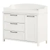 South Shore Changing Tables>Changing Table - Daisie Pure White