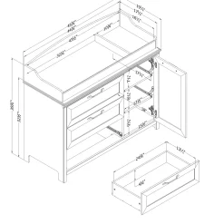 South Shore Changing Tables><noscript><img width=