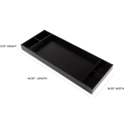 Dadada Baby Changing Tables>Changing Tray for Soho and Chicago Dressers - Black